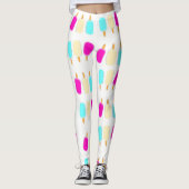 Leggings de glace blanche (Devant)