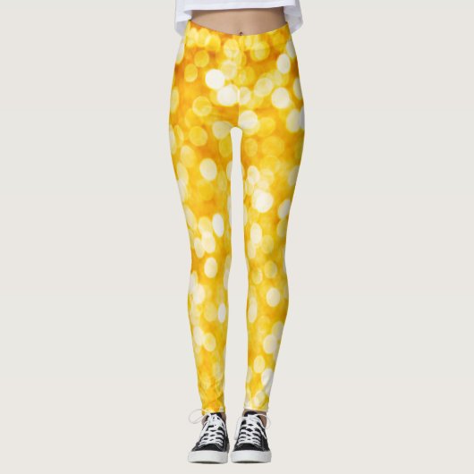 Leggings de Gold Bokeh (Devant)