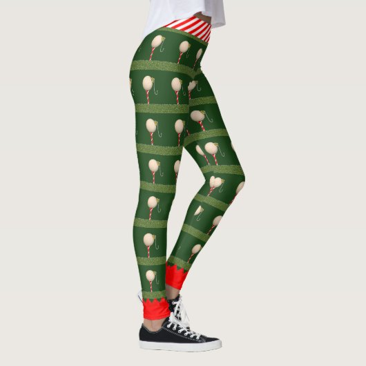 Leggings de golf de Noël tendance (Droite)
