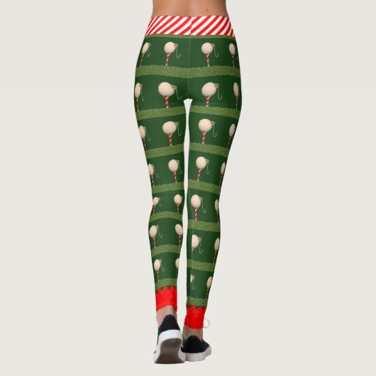 Leggings de golf de Noël tendance (Dos)