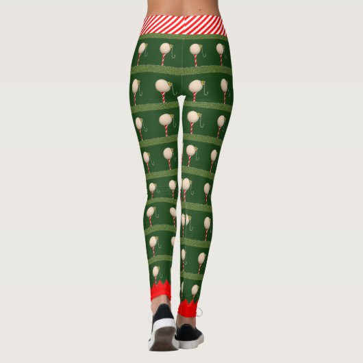 Leggings de golf de Noël tendance (Dos)