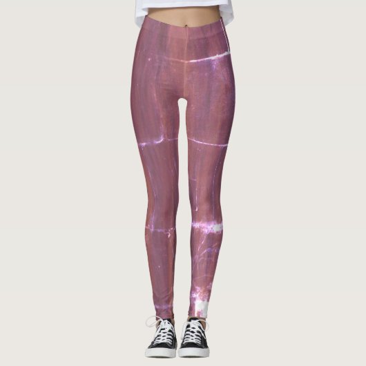 Leggings de Grunge Rose (Devant)