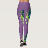 Leggings de guitare Abstraits (Dos)