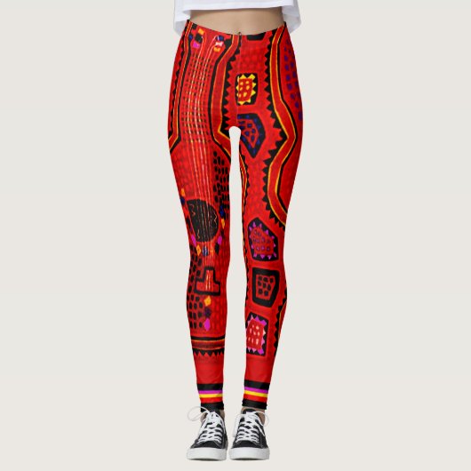 Leggings de guitare indienne Kuna (Devant)
