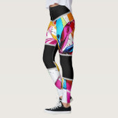 Leggings de jogging vibrants haute visibilité Cute (Gauche)