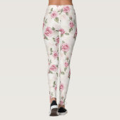 Leggings De jolies roses roses (Dos)