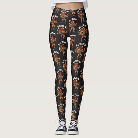 Leggings de jour de Thanksgiving (Devant)