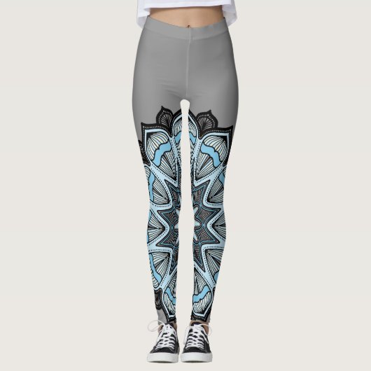 Leggings de Kaleidoscope Mandala (Devant)