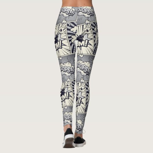 Leggings de la bande dessinée (Dos)
