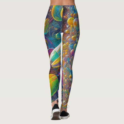 Leggings de la course spatiale (Dos)