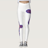 Leggings de la foi alimentée par Zia par Didactic (Devant)