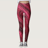 Leggings de la Glitterie Bourgogne (Devant)