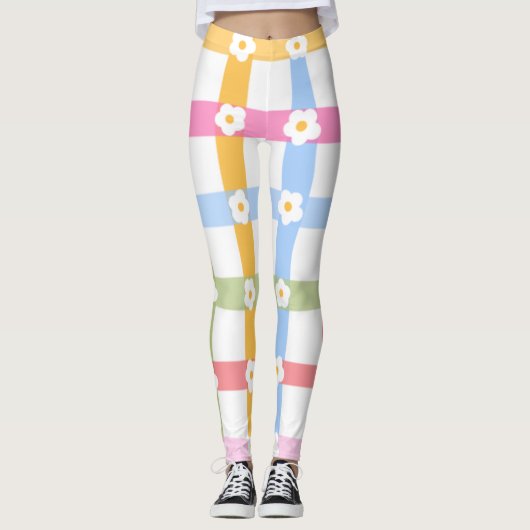 Leggings de la grille Styli (Devant)