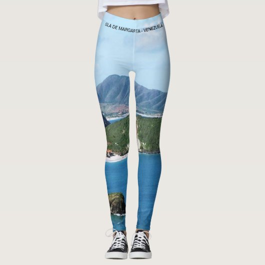 LEGGINGS  DE LA ISLA DE MARGARITA. (Voorkant)