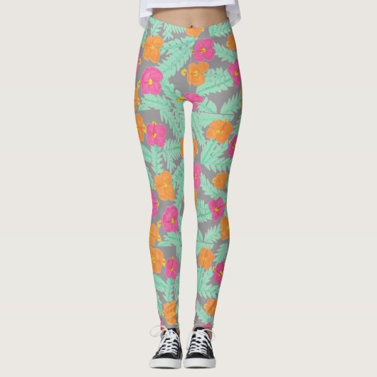Leggings de la Jungle tropicale (Devant)