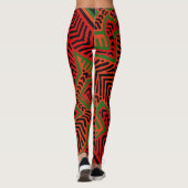 Leggings de la Jungle tropicale (Dos)