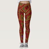 Leggings de la Jungle tropicale (Devant)