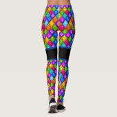 Leggings de la mode de la flûte de diamants (Dos)