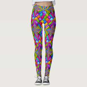 Leggings de la mode de la flûte de diamants