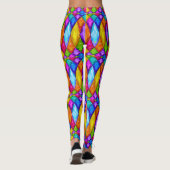 Leggings de la mode de la flûte de diamants (Dos)