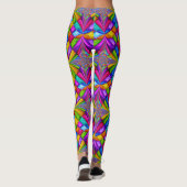Leggings de la mode de la flûte de diamants (Dos)