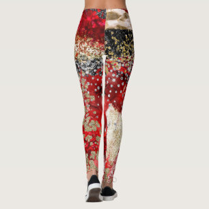 Leggings de la mode pop de fête