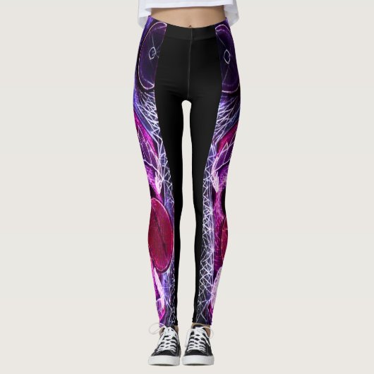 Leggings de la partie Rave Psychedelic (Devant)