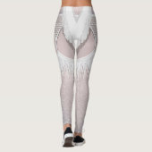 Leggings de la reine de glace drôle Costume de Noë (Dos)