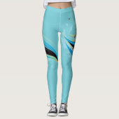 Leggings de la scène d'été (Devant)