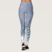 Leggings de la scène d'hiver (Dos)