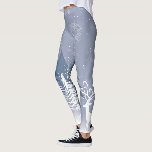 Leggings de la scène d'hiver (Gauche)