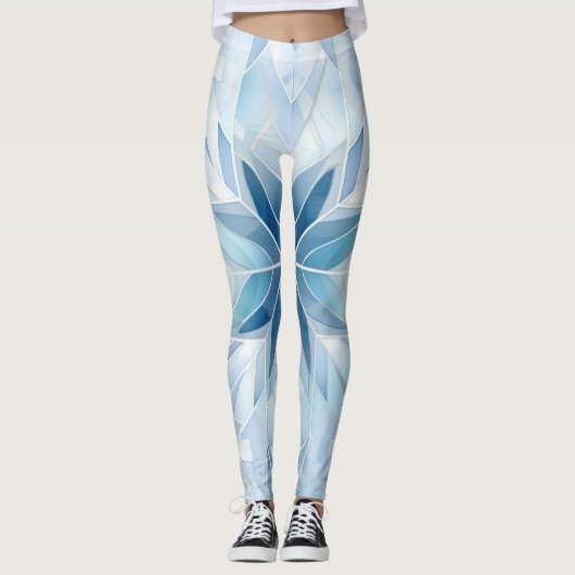 Leggings de la scène d'hiver (Devant)