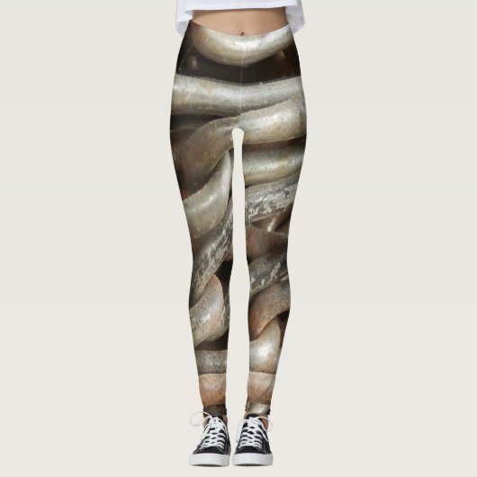 Leggings de la vieille chaîne (Devant)