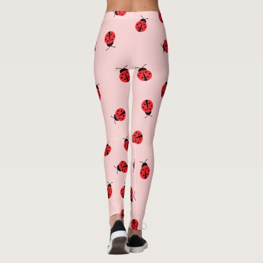 Leggings de Ladybug rose (Dos)