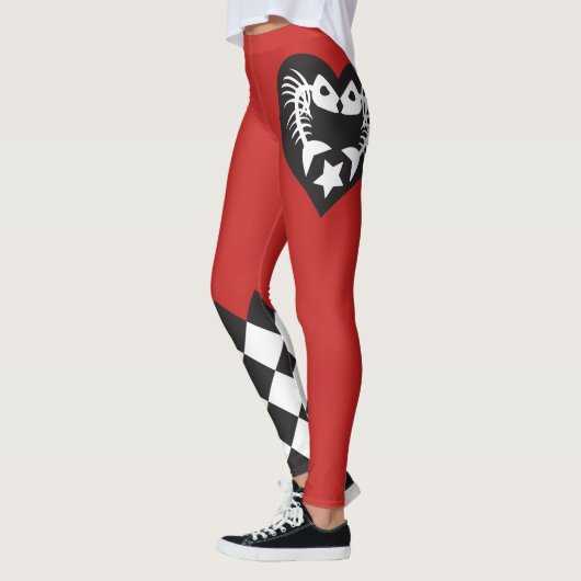 Leggings de l'amour des poissons (Gauche)