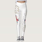 Leggings de l'ange des neiges (Devant)