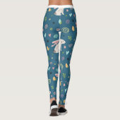 Leggings de lapin bleu (Dos)
