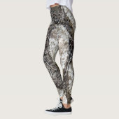 Leggings de l'Arbre à Fermes Argent (Gauche)