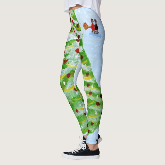 leggings de l'arbre de Noël (Gauche)
