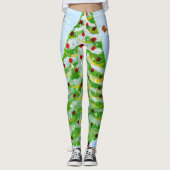leggings de l'arbre de Noël (Devant)
