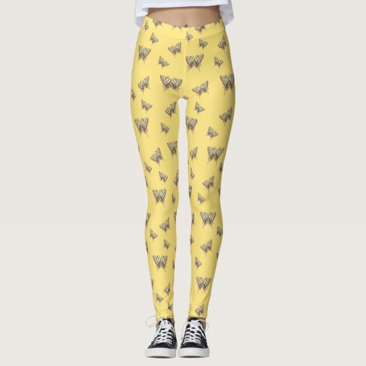 Leggings de l'aztèque Swallowtail (Devant)