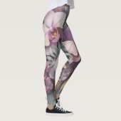 Leggings de l'élégance des orchidées tropicales (Droite)