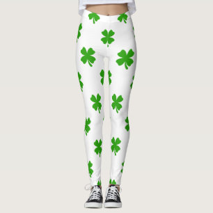 leggings de l'émoticônes de st patrick