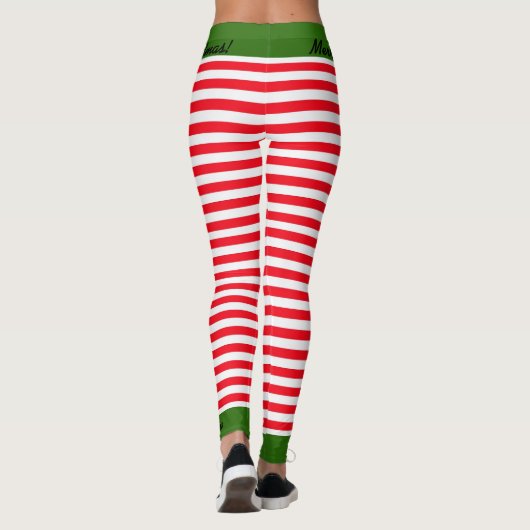 Leggings de l'équipage des elfes de Noël Père Noël (Dos)