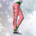 Leggings de l'équipage des elfes de Noël Père Noël<br><div class="desc">ÉQUIPAGE DE FELLES DE Noël leggings membres. J'espère que vous apprécierez votre achat. J'apprécie votre entreprise. Jan</div>