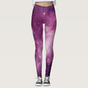 Leggings de l'espace extra-atmosphérique violets