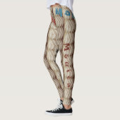 Leggings de l'exercice de nom personnalisé (Gauche)
