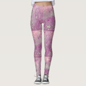 Leggings de libellules roses (Devant)