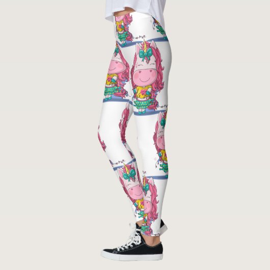 Leggings de licorne blanche (Gauche)