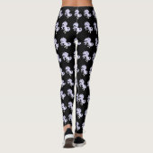 Leggings de licorne noire (Dos)
